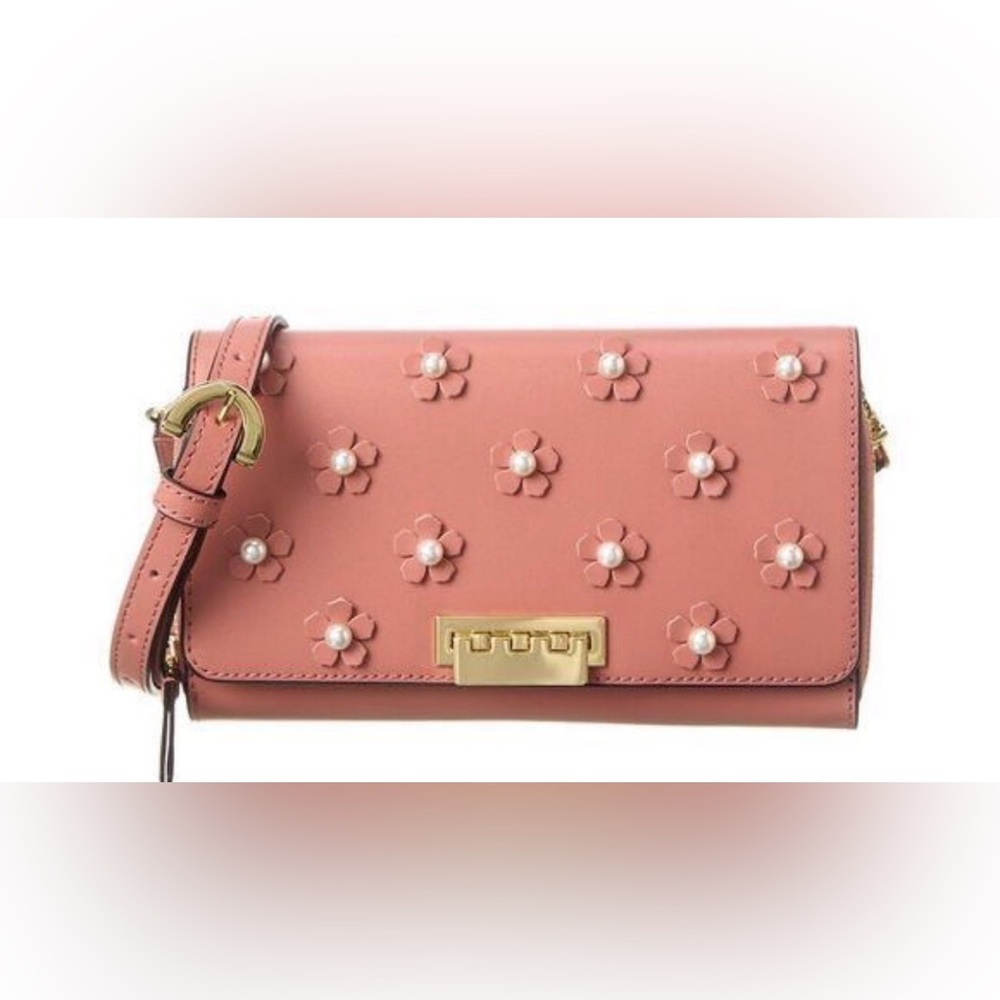 Zac Posen| Earthette Convertible Leather Wallet Crossbody